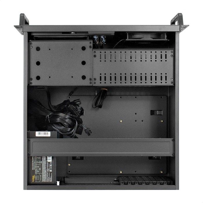 Exegate EX295918RUS Серверный корпус ExeGate Pro 4U450-17 <RM 19", высота 4U, глубина 450, БП 700RADS, 2*USB>