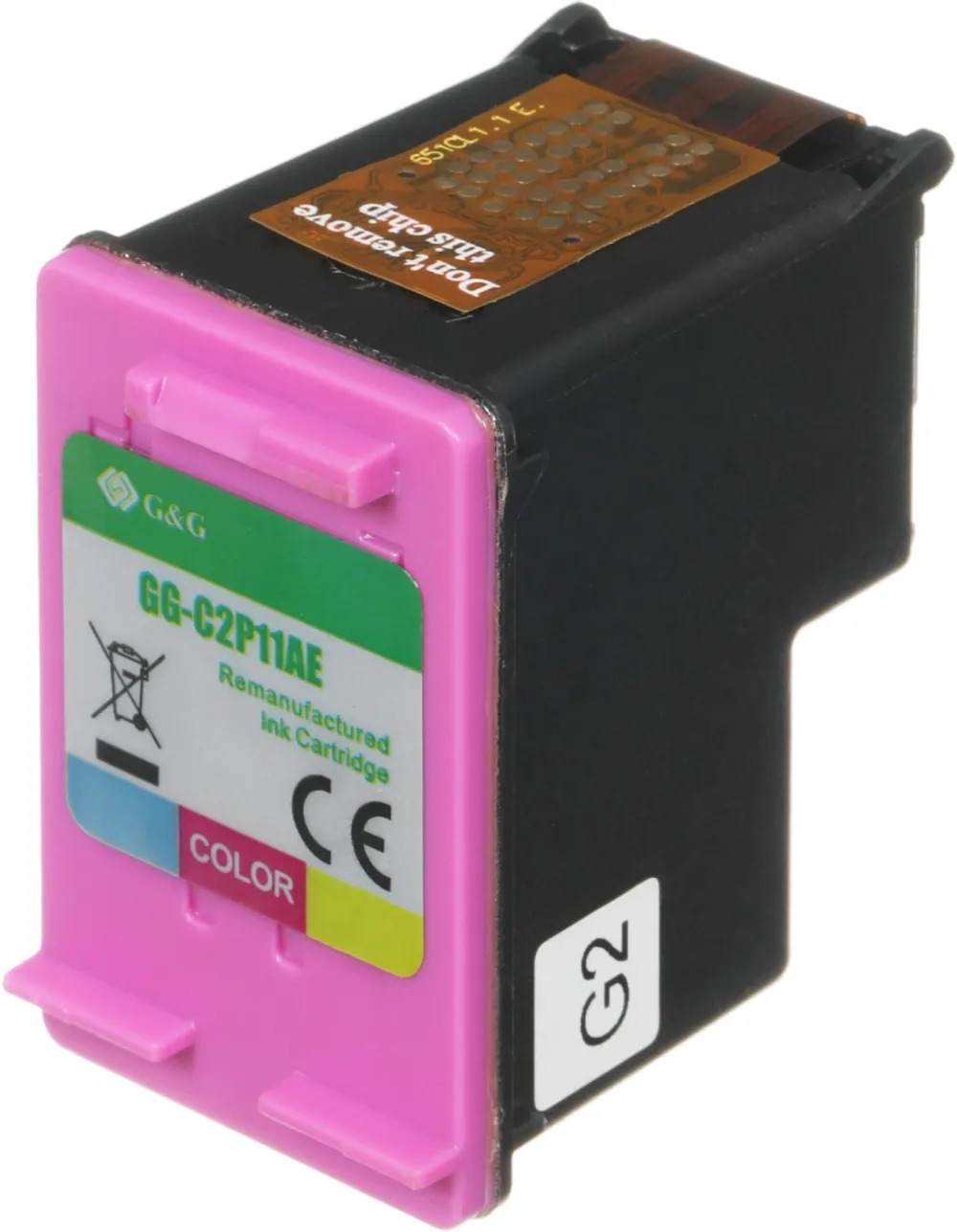 Картридж струйный G&G GG-C2P11AE 651 многоцветный (18мл) для HP DeskJet 5575/5645