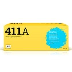 Картридж лазерный T2 CE411A TC-H411 CE411A голубой (2600стр.) для HP LJ Pro 300/M351a/400/M451nw