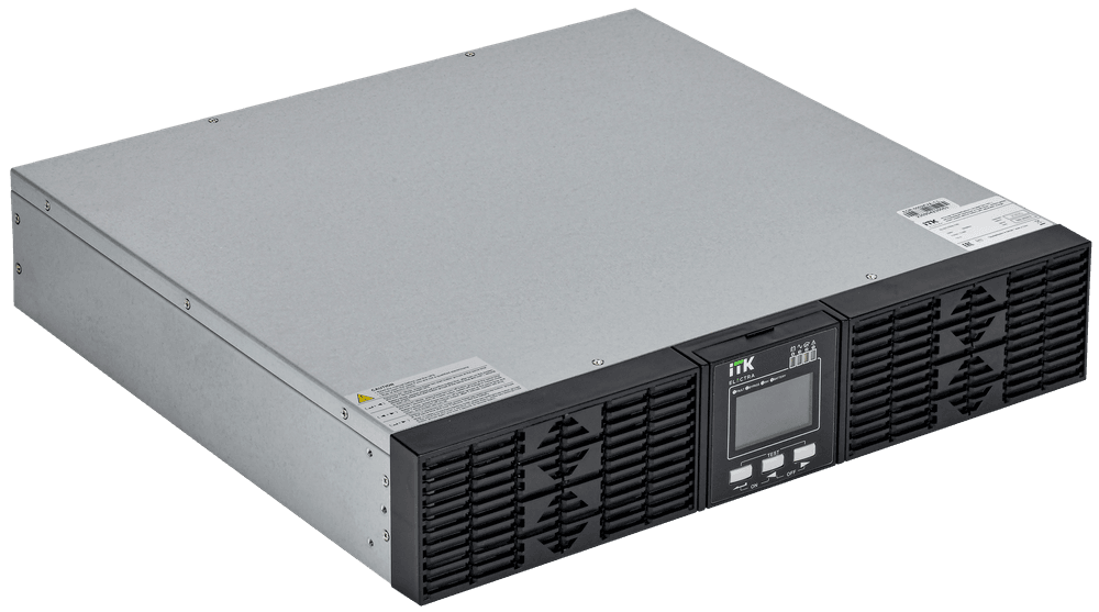 Источник бесперебойного питания ITK EOR-0002KVA-1-004 2000Вт 2000ВА черный