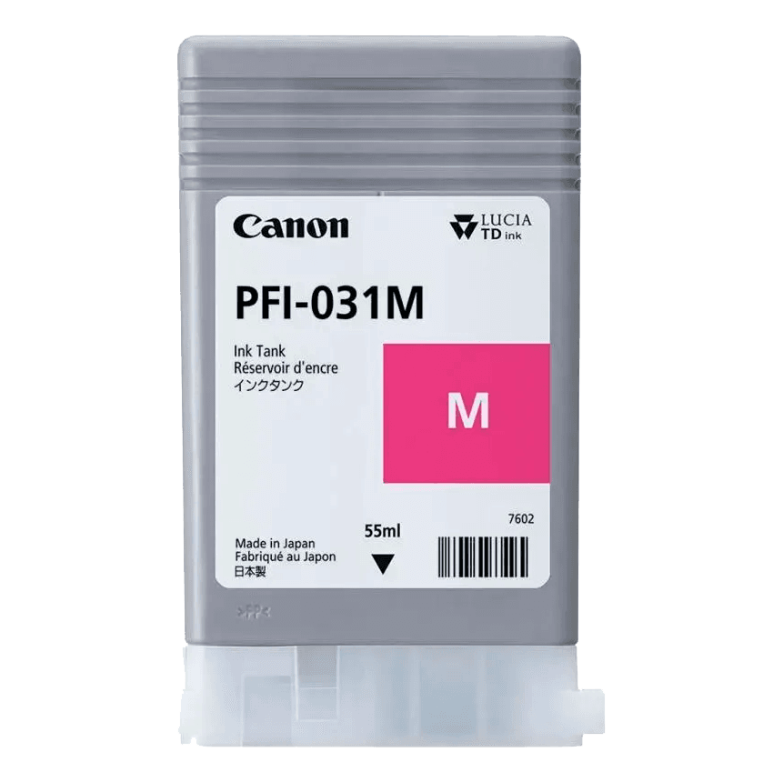 Картридж струйный Canon PFI-031M 6265C001 пурпурный (55мл) для Canon imagePROGRAF TM-240, TM-340.
