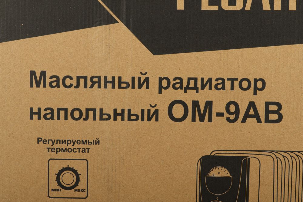 Радиатор масляный Ресанта ОМ-9АВ 2400Вт белый