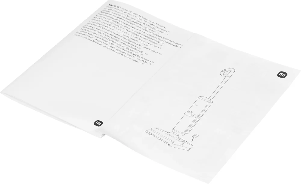 Пылесос моющий Xiaomi Truclean W20 Wet Dry Vacuum EU 200Вт белый/черный