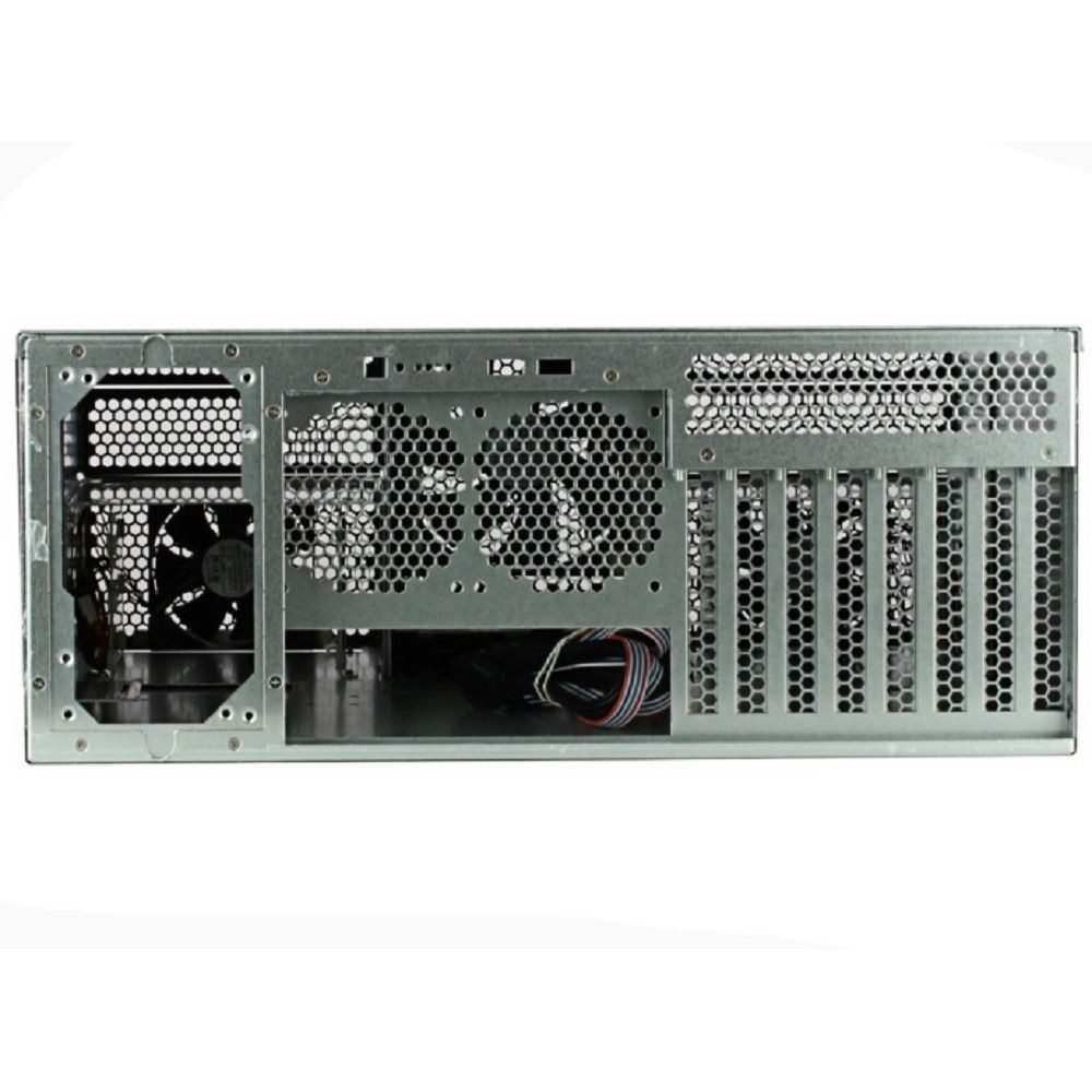 Procase Корпус 4U server case,4x5.25+11HDD,черный,без блока питания,глубина 550мм,MB CEB 12"x10,5", панель вентиляторов 3*120x25 PWM [RE411-D4H11-FC-55]