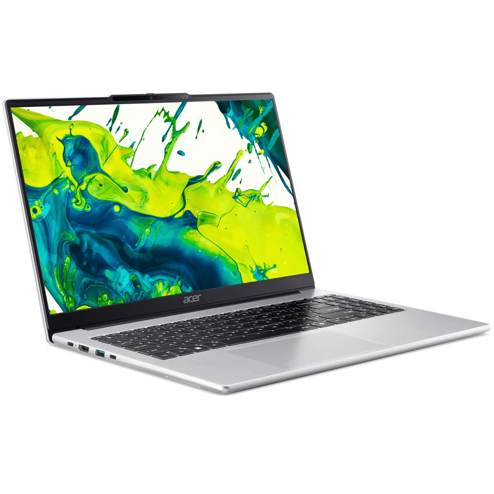 Ноутбук/ ACER Aspire Lite AL15-45P-R3RH/ 15.6"(1920x1080 IPS)/AMD Ryzen 5 7430U(2.3Ghz)/16384Mb/512PCISSDGb/noDVD/Int:AMD Vega/Cam/BT/WiFi/50WHr/war 1y/1.5kg/Iron/NoOS