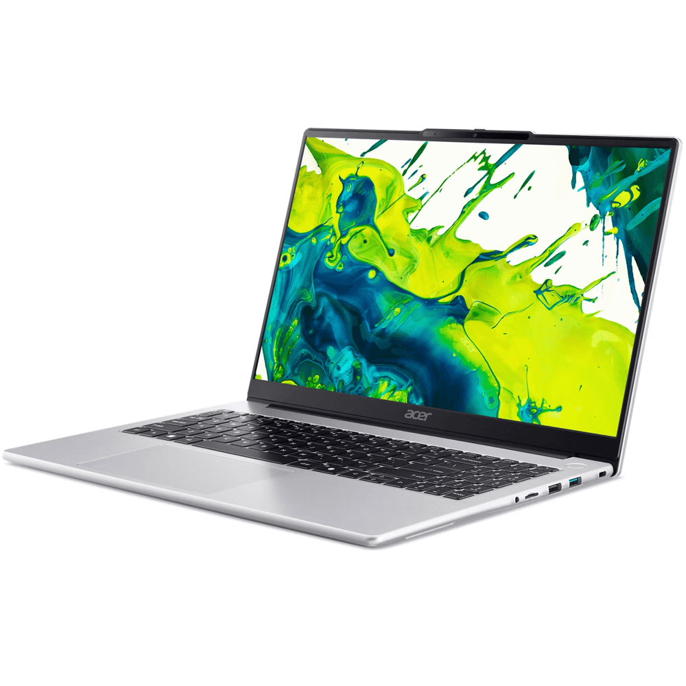 Ноутбук/ ACER Aspire Lite AL15-45P-R3RH/ 15.6"(1920x1080 IPS)/AMD Ryzen 5 7430U(2.3Ghz)/16384Mb/512PCISSDGb/noDVD/Int:AMD Vega/Cam/BT/WiFi/50WHr/war 1y/1.5kg/Iron/NoOS