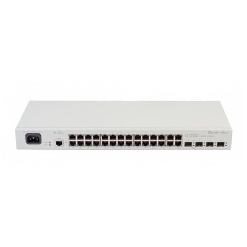 ELTEX MES2428B Ethernet-коммутатор 24 порта 10/100/1000BASE-T, 4 порта 10/100/1000BASE-T/100BASE-FX/1000BASE-X Combo, L2, 220В AC, 12В DС