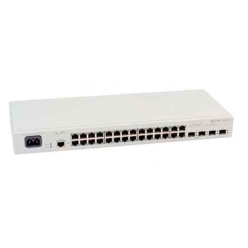ELTEX MES2428B Ethernet-коммутатор 24 порта 10/100/1000BASE-T, 4 порта 10/100/1000BASE-T/100BASE-FX/1000BASE-X Combo, L2, 220В AC, 12В DС