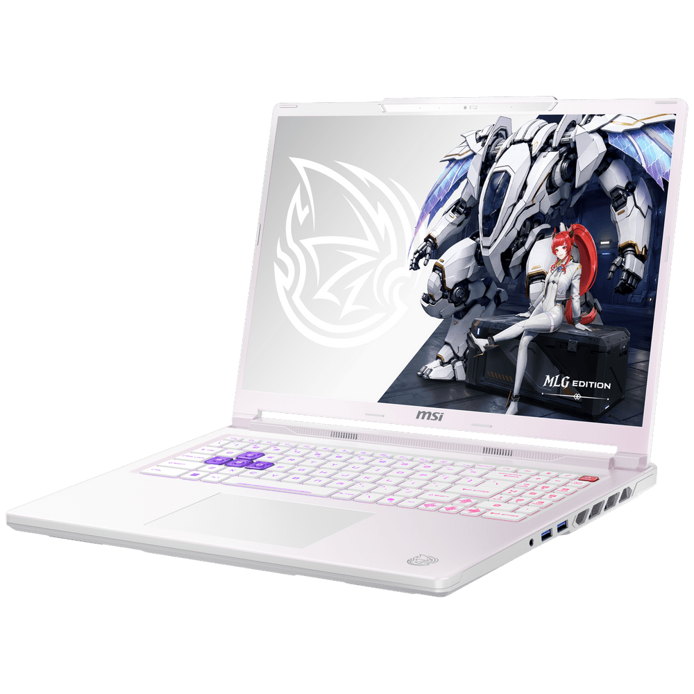 Ноутбук MSI Crosshair A16 HX MLG Edition E8WFK-090XRUY AMD Ryzen 9 8940HX/16Gb (2*8 D5)/SSD1Tb/RTX5060 8Gb (115W)/16"/IPS/WQXGA/2560x1600/240Hz/NoOS/RJ-45/White/2.3kg