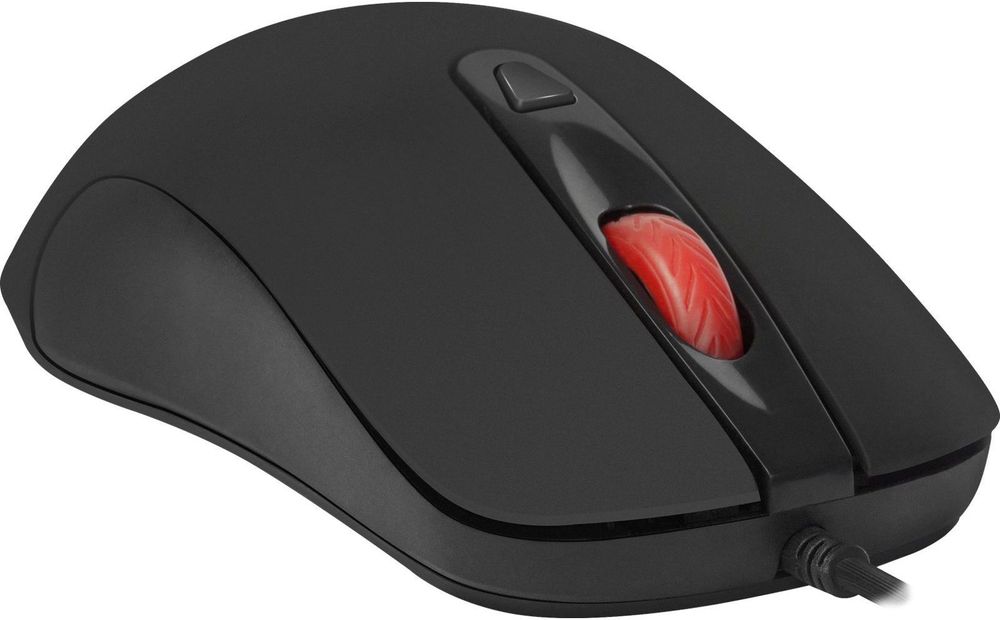 Мышь Defender Ultra Classic MB-280 черный оптическая 1600dpi USB 4but (52281)
