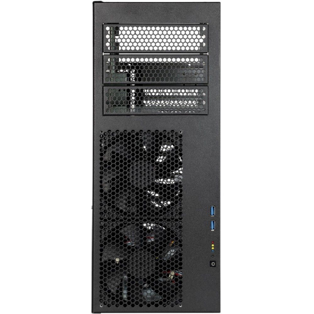 Procase PT443-B-0-RA Корпус Tower server case,3x5.25,черный,без блока питания,глубина 432мм,6-32, фильтр, MB PICMG 1.3, PICMG 1.0