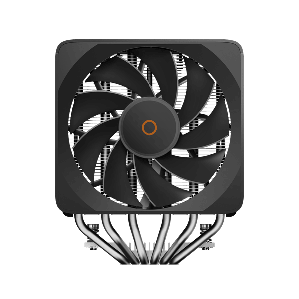 Кулер для процессора Ocypus Delta A62 EX BK Digital, 2x120mm ARGB FAN, Top Display Panel, 6 HEAT PIPES, 4-PIN PWM, 600-1800 RPM, 31DBA, HYDRO BEARING, LGA115X/1200/1700/18XX, AM4/AM5