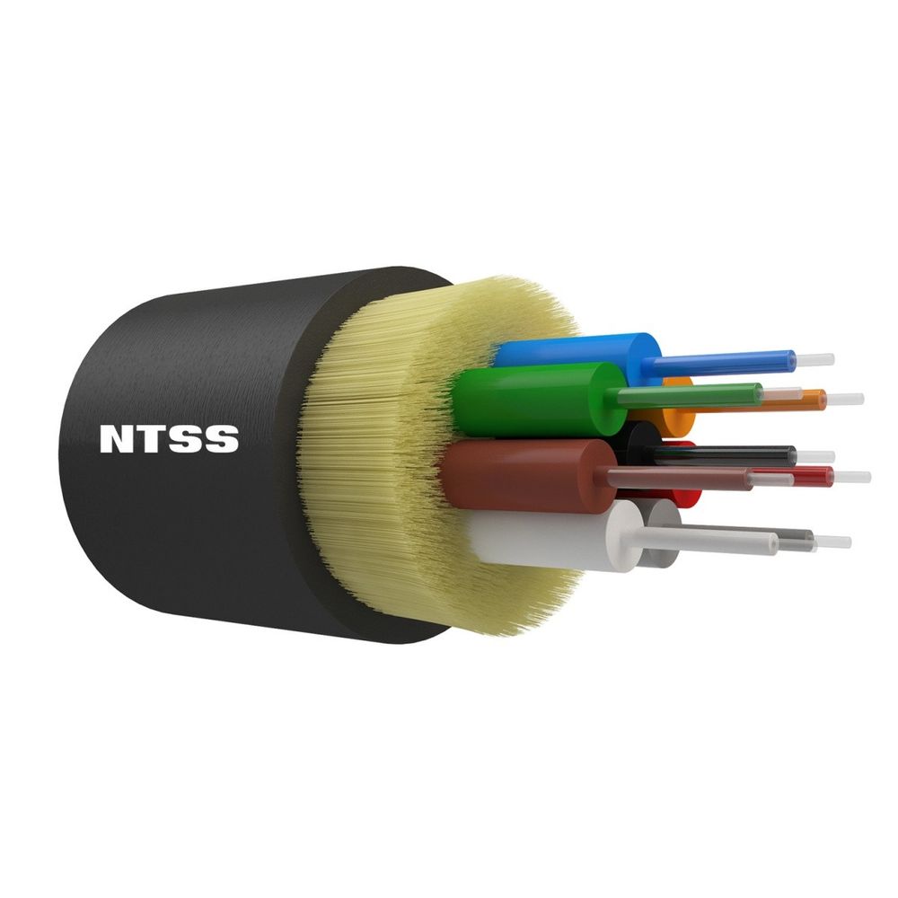 NTSS Оптический кабель IN/OUT, OM3, 50/125, 8 волокон, LSZH, черный NTSS-FO-D-IN/OUT-503-8-LSZH