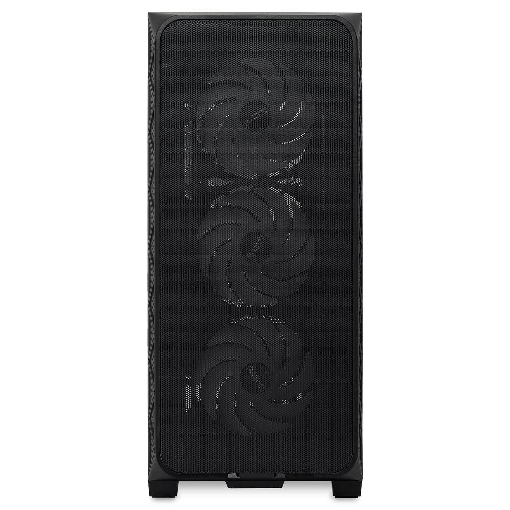 Корпус без блока питания/ Case HSPD M521, Mesh Mid Tower, Black, slide TG, 0.45 SPCC, 4x120mm ARGB (M11-120) ATX, mATX, mITX 160/330/184mm 2x2.5", -, 7xPCI 2xUSB-A 3.0, 1xUSB-A 1.0 390x200x449mm