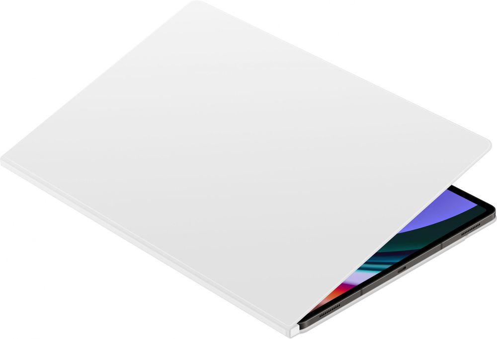 Чехол Samsung для Samsung Galaxy Tab S9 Ultra/S10 Ultra Smart Book Cover поликарбонат/полиуретан белый (EF-BX910PWEGRU)