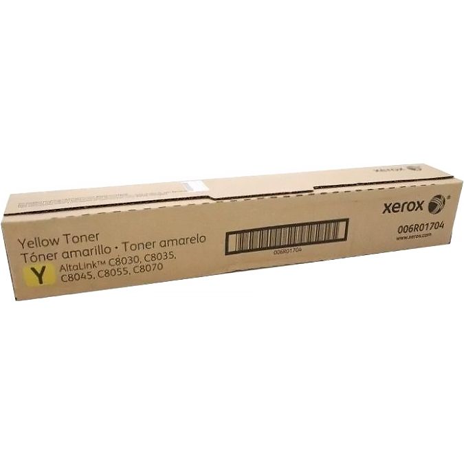 Картридж лазерный Xerox 006R01704 желтый (15000стр.) для Xerox AltaLink C8030/35/45/55/70
