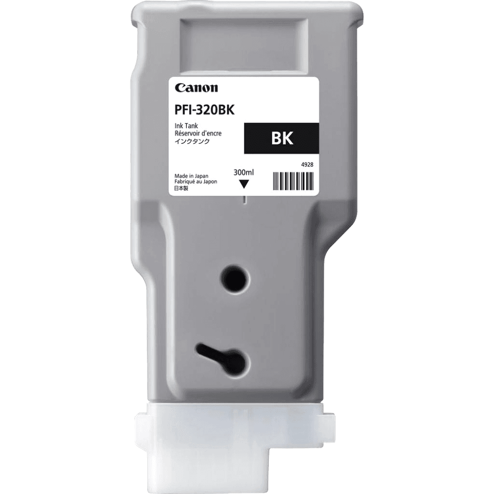 Картридж струйный Canon PFI-320BK 2890C001 черный (300мл) для Canon imagePROGRAF TM-200/205/300/350/355