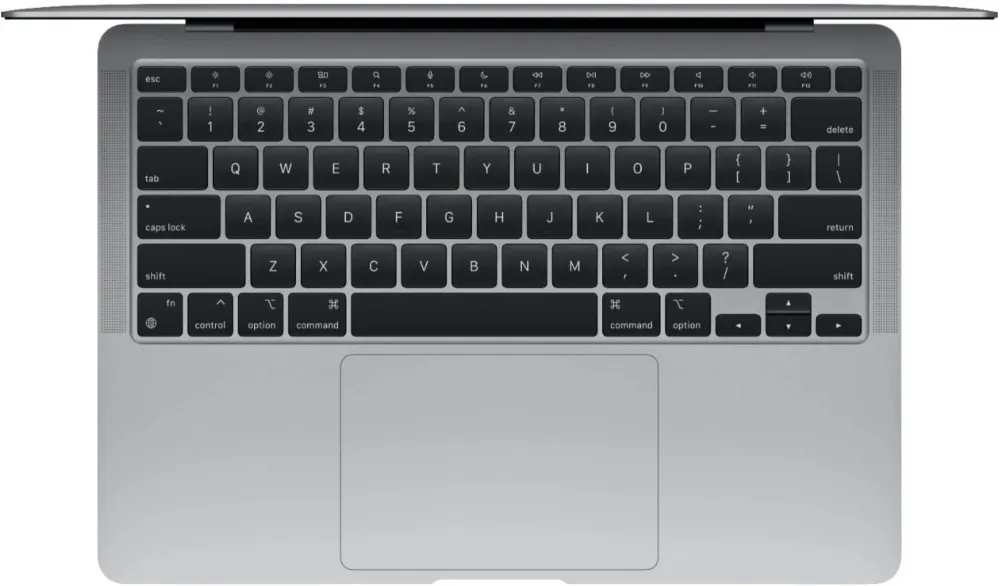 Ноутбук Apple MacBook Air A2337 M1 8 core 8Gb SSD256Gb/7 core GPU 13.3" IPS (2560x1600) macOS grey space WiFi BT Cam (MGN63HN/A)