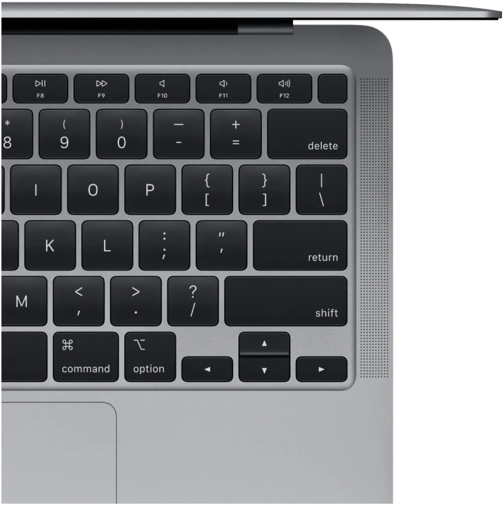 Ноутбук Apple MacBook Air A2337 M1 8 core 8Gb SSD256Gb/7 core GPU 13.3" IPS (2560x1600) macOS grey space WiFi BT Cam (MGN63HN/A)
