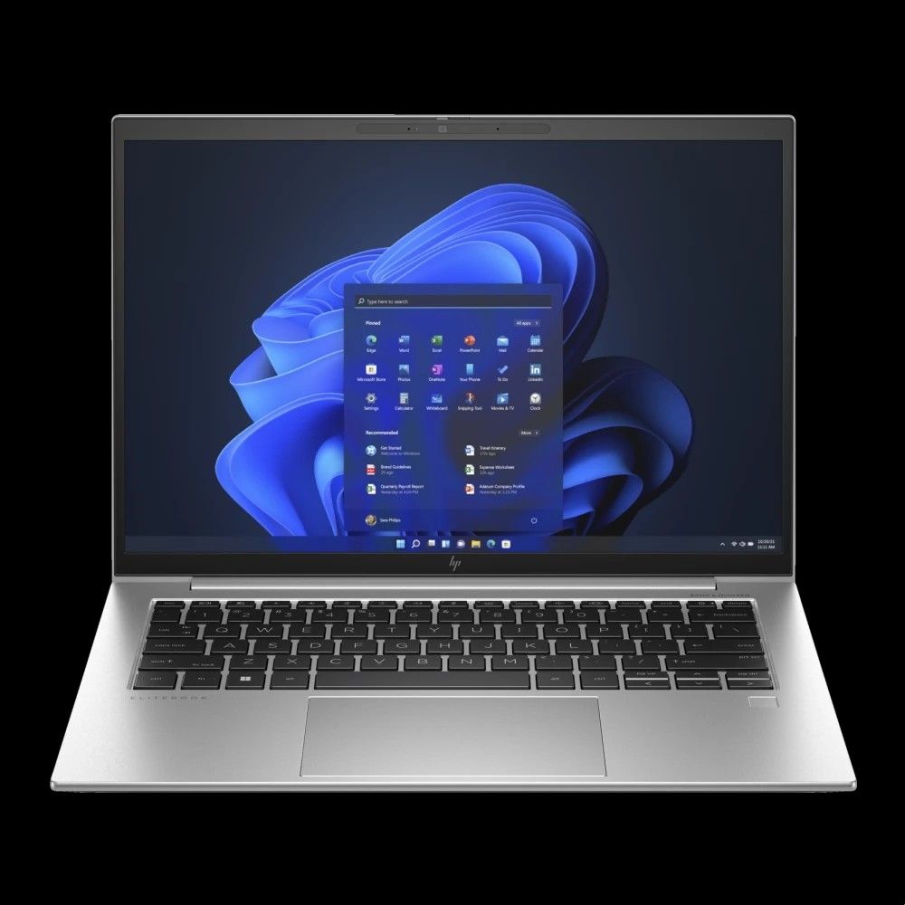 Ноутбук HP EliteBook 1040 G10 Core i7 1355U 16Gb SSD512Gb Intel Iris Xe graphics 14" IPS WUXGA (1920x1200) FreeDOS silver WiFi BT Cam (5Z556ES)