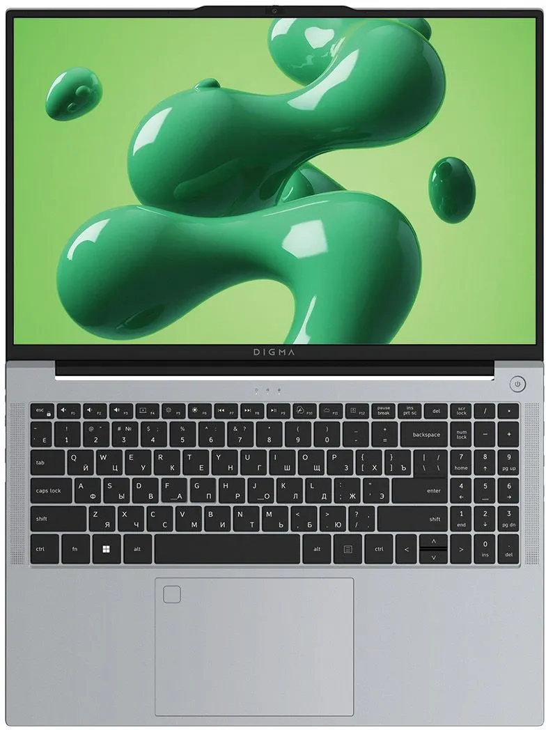 Ноутбук Digma Chronos Core 5 210H 16Gb SSD512Gb Intel Graphics 16" IPS WUXGA (1920x1200) Windows 11 Pro silver WiFi BT Cam 6500mAh (DN16P5-ADXW02)