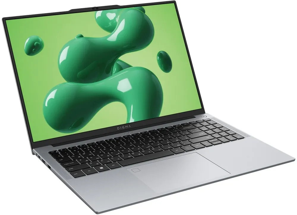 Ноутбук Digma Chronos Core 5 210H 16Gb SSD512Gb Intel Graphics 16" IPS WUXGA (1920x1200) Windows 11 Pro silver WiFi BT Cam 6500mAh (DN16P5-ADXW02)