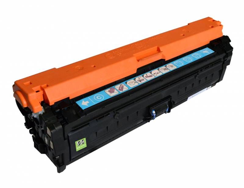 Картридж лазерный Cactus CS-CE271A CE271A голубой (15000стр.) для HP LJ Ent CP5525 с чипом