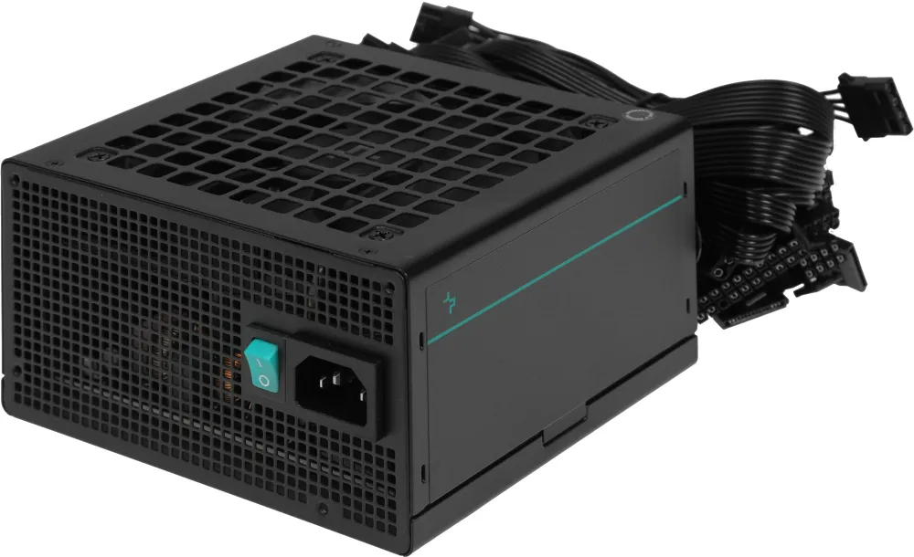 Блок питания Deepcool ATX 600W PF600 80+ white (20+4pin) APFC 120mm fan 6xSATA RTL