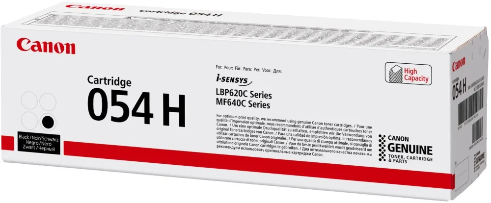 Картридж лазерный Canon 054HBK 3028C002 черный бар.в компл. (3100стр.) для Canon MF645Cx/MF643Cdw/MF641Cw/LBP623Cdw/621Cw