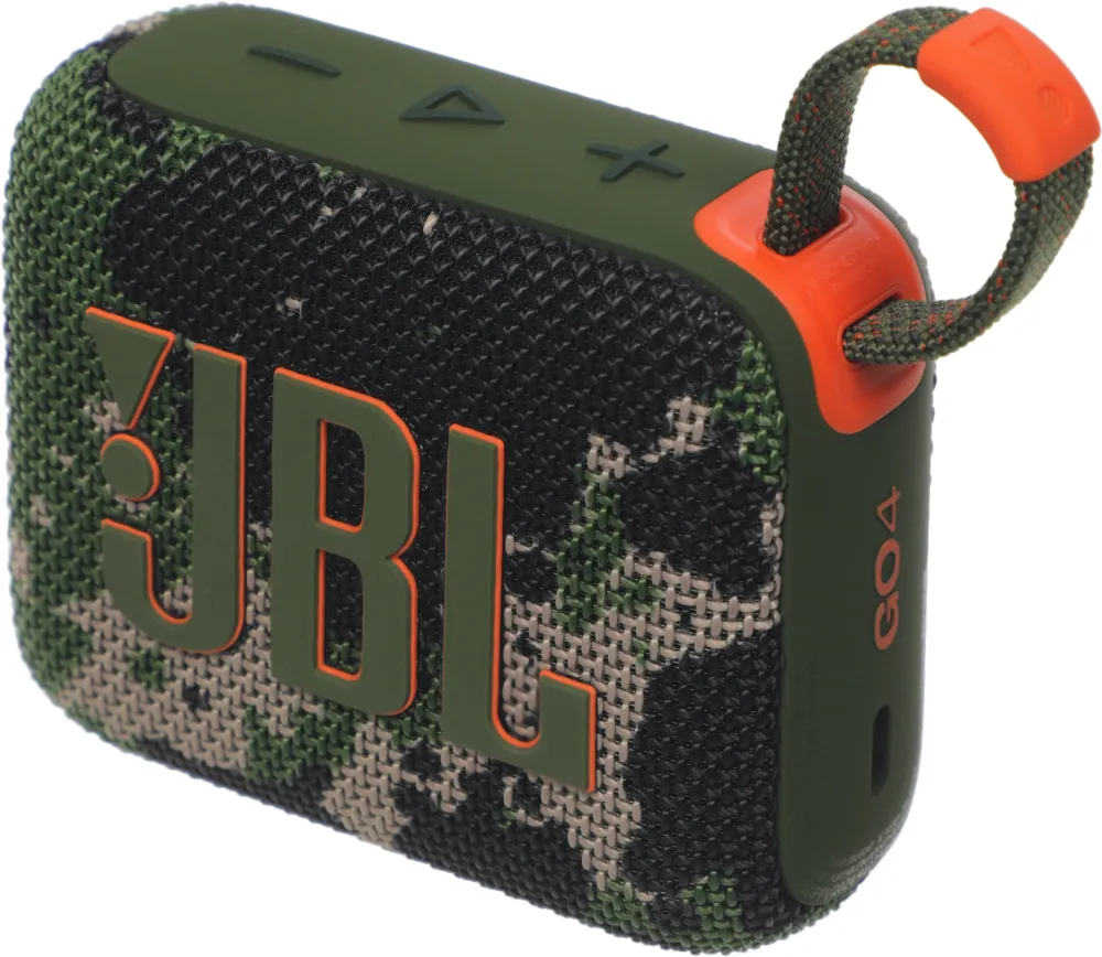 Колонка порт. JBL GO 4 камуфляж 4.2W 1.0 BT 850mAh (JBLGO4SQUAD)