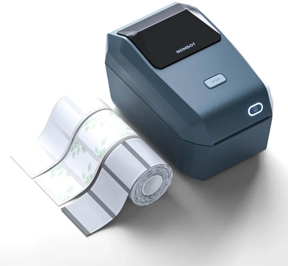 Термопринтер Niimbot K3 (1746806) 203dpi 180мм/с/USB/Wi-Fi/BT для печ.этик. синий