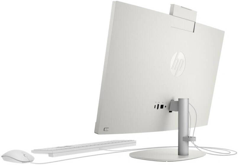 Моноблок HP 24-cr0071ci 23.8" Full HD i7 1355U (1.7) 16Gb SSD1Tb Iris Xe без ОС GbitEth WiFi BT 90W клавиатура мышь Cam белый 1920x1080