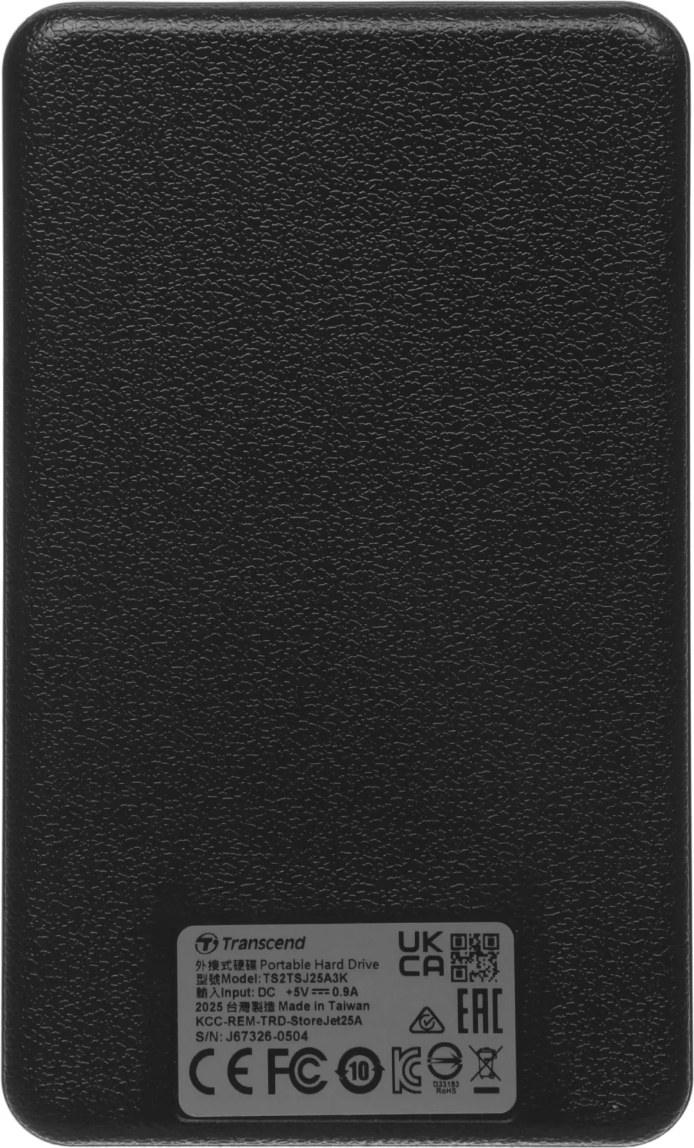 Жесткий диск Transcend USB3.0 2TB TS2TSJ25A3K StoreJet 25A3 2.5" черный