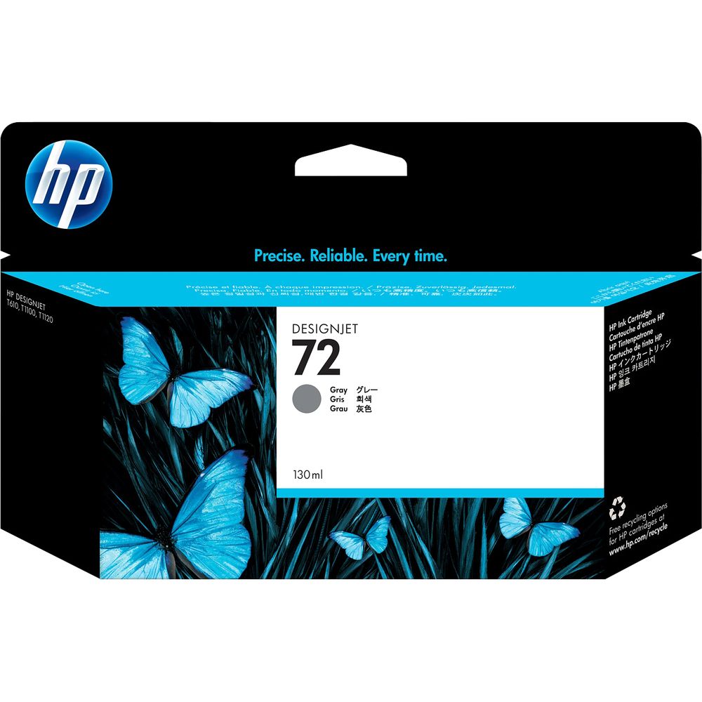 Картридж струйный HP 72 C9374A серый (130мл) для HP DJ T1100/T610
