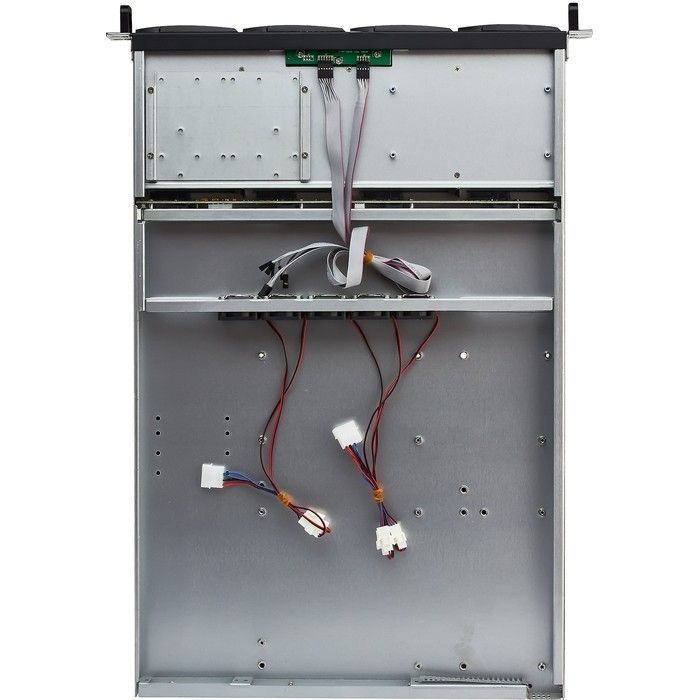 Exegate EX288492RUS Серверный корпус ExeGate Pro 1U660-HS04 <RM 19", высота 1U, глубина 660, БП 1U-700ADS, 4xHotSwap, USB>