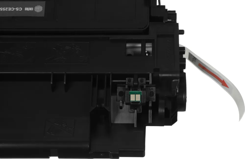 Картридж лазерный Cactus CS-CE255AS CE255A черный (6000стр.) для HP LJ P3011/P3015