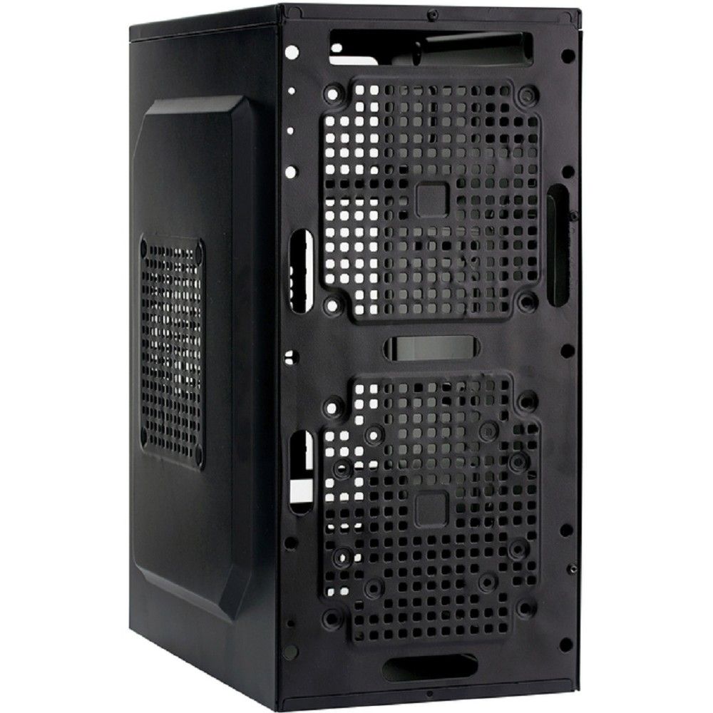 Exegate EX277804RUS Корпус Minitower BAA-104U Black, mATX, <AAA350, 80mm>, 2*USB+1*USB3.0, Audio