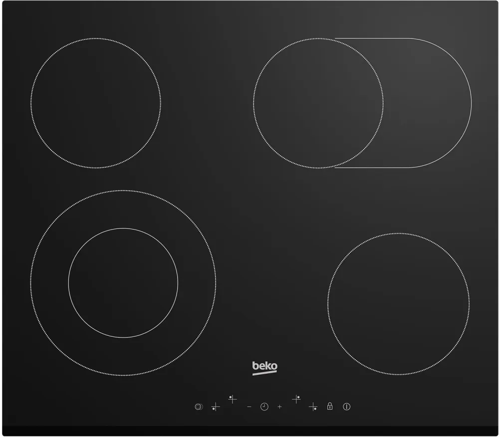Варочная поверхность Beko BHC6440KBEB черный