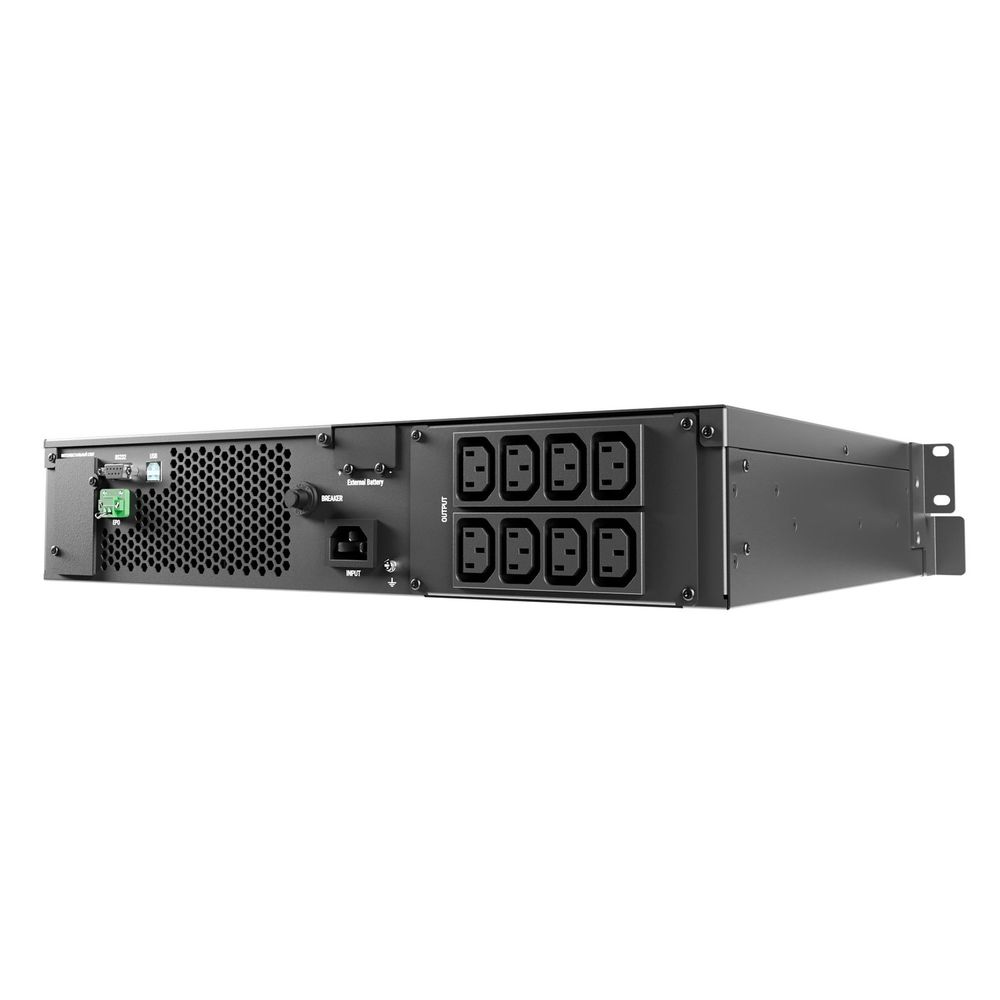 Источник бесперебойного питания/ ONTEK SM RT 1, версия 2, 1 кВА/1 кВт (PF=1), 1ф/1ф, 2U с внутренними аккумуляторами 2х12В/9Ач