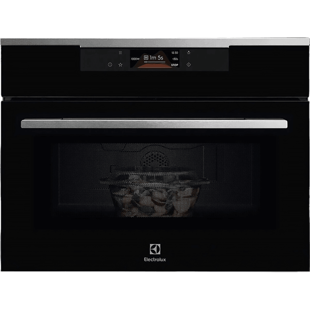Встраиваемая микроволновая печь ELECTROLUX/ Встраиваемая СВЧ, размеры (ВхШхГ) 455x595x567 мм,мощность микроволн: 1000 Вт, гриль 1200 Вт . 42 литра,нержавеющая сталь ,Польша