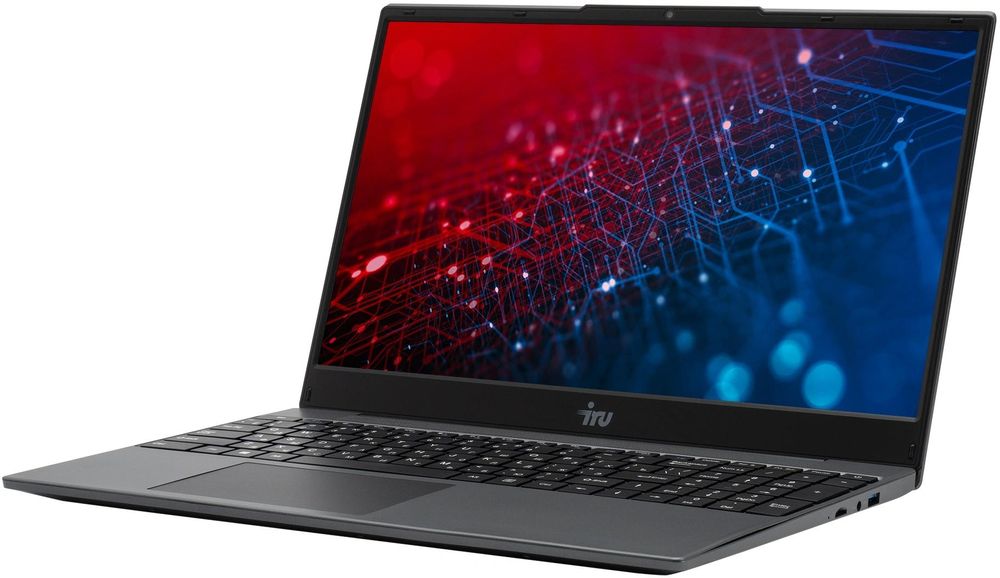 Ноутбук IRU Tactio 15PHR Ryzen 7 5825U 16Gb SSD512Gb AMD Radeon Graphics 15.6" IPS FHD (1920x1080) Windows 11 Pro 64 black WiFi BT Cam 4000mAh (2150142)