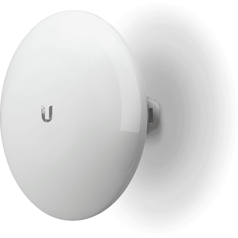 Точка доступа Wi-Fi Ubiquiti NanoBeam M5-16 |NBE-M5-16| Ubiquiti точка доступа 5 ГГц, PtP/PtMP, airMAX, MIMO 2x2, 16 дБи, |NBE-M5-16| (022449)