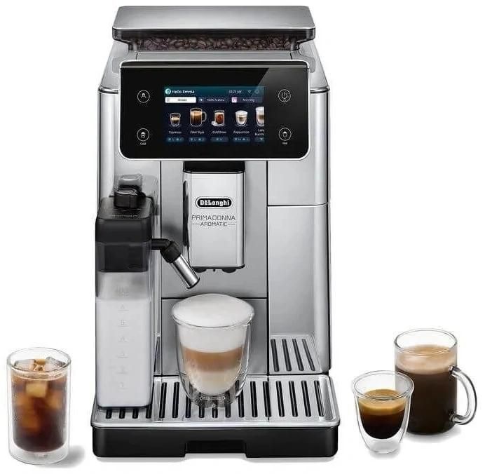 Кофемашина Delonghi ECAM630.55.SSM 1450Вт черный/серебристый