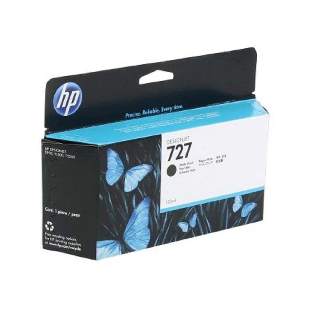 Картридж струйный HP 727 B3P22A черный матовый (130мл) для HP DJ T920/T1500