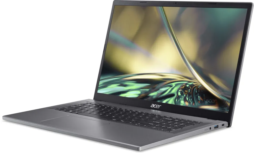 Ноутбук Acer Aspire 3 A317-55P-341F Core i3 N305 16Gb SSD512Gb Intel UHD Graphics 17.3" IPS FHD (1920x1080) без ОС silver WiFi BT Cam (NX.KDKCD.001)