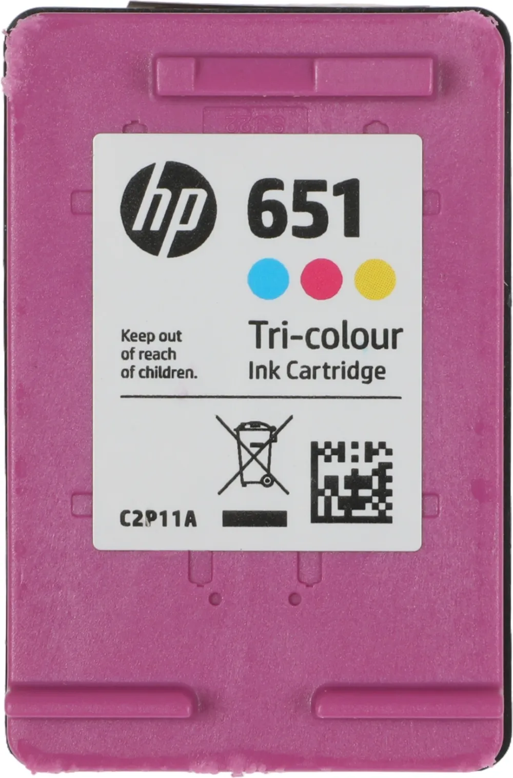 Картридж струйный HP 651 C2P11AE многоцветный (300стр.) для HP DJ IA