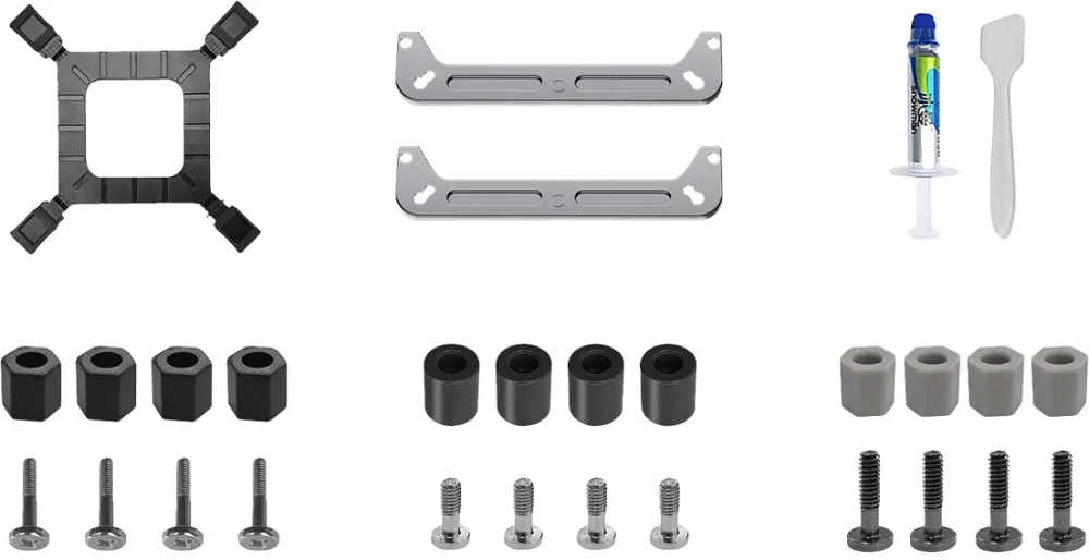 Устройство охлаждения(кулер) Bloody AC-12 ARGB Soc-AM5/AM4/1200/1700/1851 черный 4-pin 14-26dB Al+Cu 230W 582gr Ret (AC-12-ARGB230-BK)