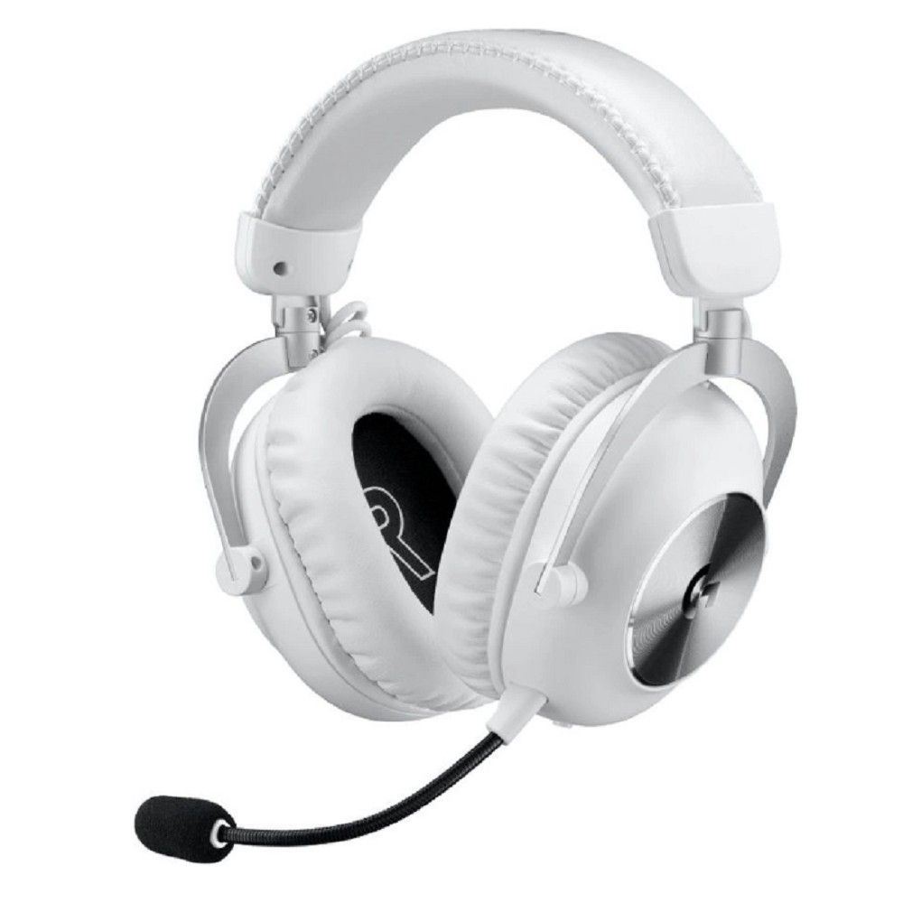 Наушники с микрофоном Logitech G Pro X 2 Lightspeed белый мониторные BT/Radio/3.5mm оголовье (981-001271)