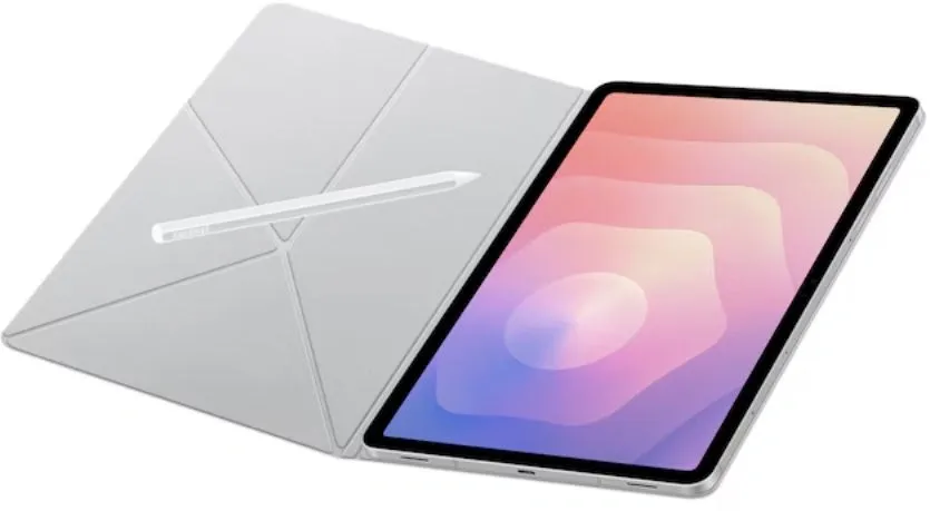 Чехол Samsung для Samsung Galaxy Tab S11 Book Cover поликарбонат белый (EF-BX730PWEGRU)