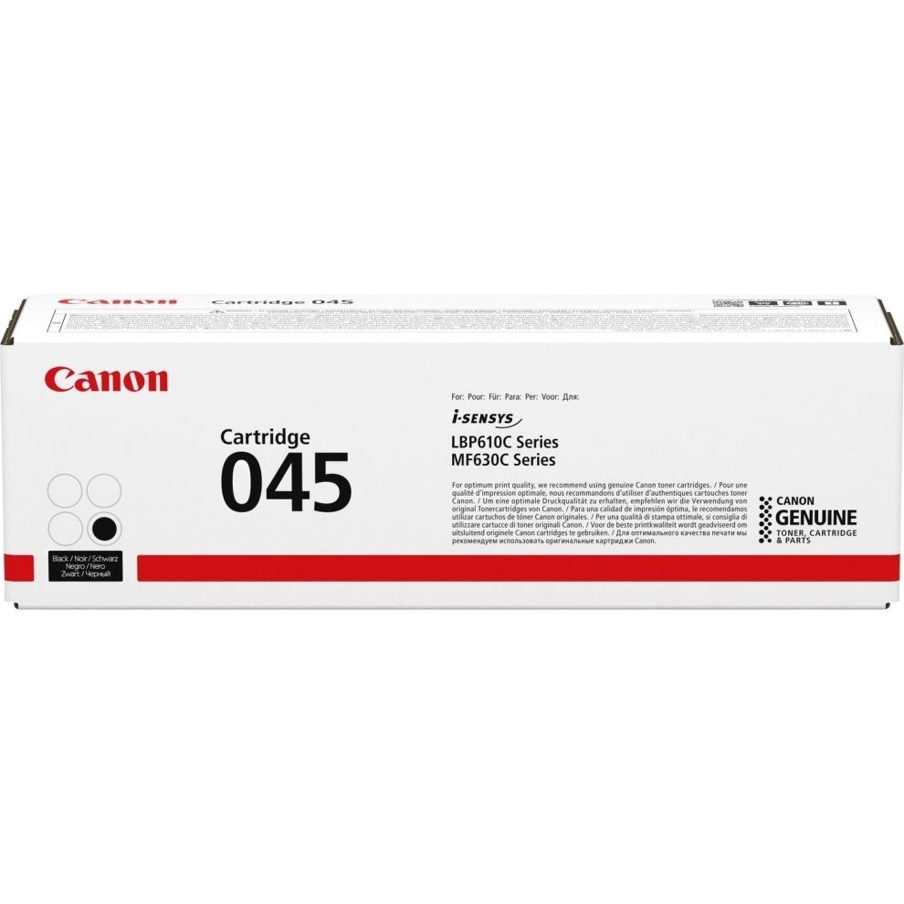 Картридж лазерный Canon 045BK 1242C002 черный бар.в компл. (1400стр.) для Canon i-SENSYS MF630